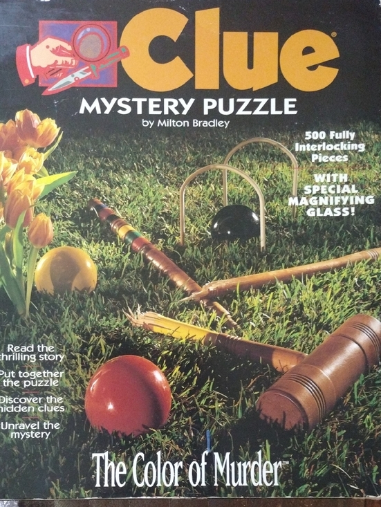 Milton Bradley Other - Clue Mystery Puzzle - The Color of Murder (Milton Bradley)
